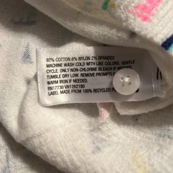 NWOT Merona sailboat print cardigan - Picture 6 of 6